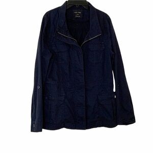 LOVE TREE navy blue cargo jacket. Size S
